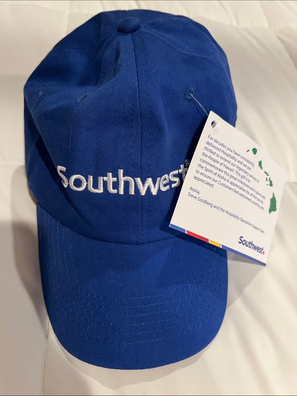 Southwest Airlines Employee Baseball Cap - Hawaii Celebration